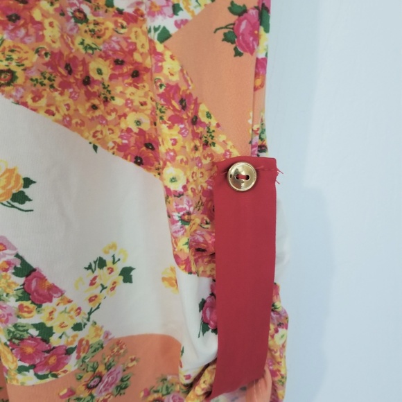 Emi & Joe Knit Top NWT Medium Peach - Picture 5 of 6